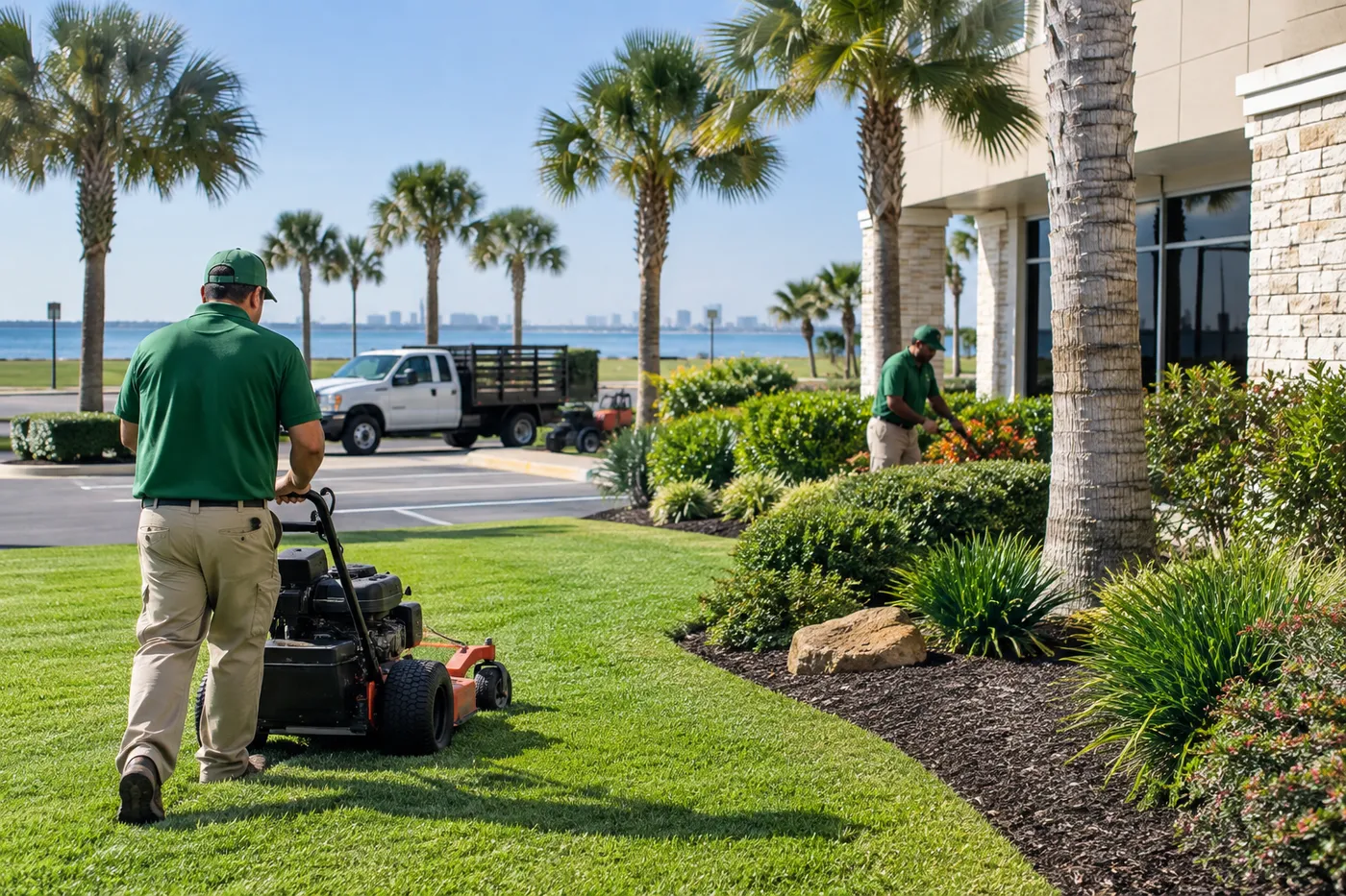 Commercial Grounds Maintenance Cost in Corpus Christi: What Bids Include