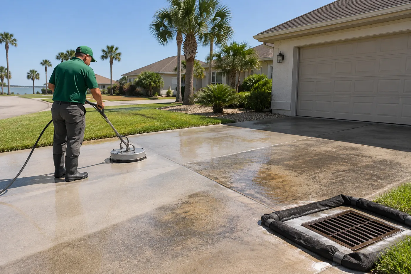 Driveway Pressure Washing in Corpus Christi: What to Expect
